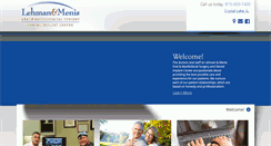 Desktop Screenshot of lehmanmenis.com