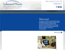 Tablet Screenshot of lehmanmenis.com